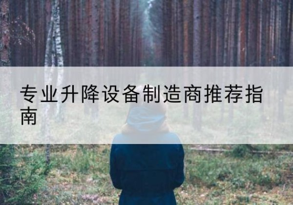 武强电动剪叉升降平台厂家-专业升降设备制造商推荐指南